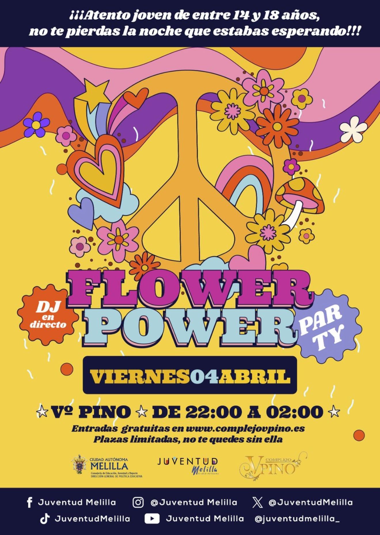 CARTEL Fiesta Joven 2025 - Flower Power Party