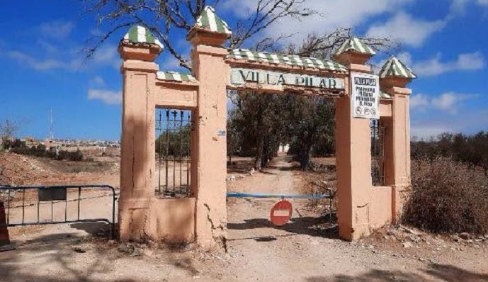 EL PRESIDENTE DE LA CIUDAD ANUNCIA EL INICIO DE LAS ACTUACIONES EN LA FINCA DE 'VILLA PILAR'