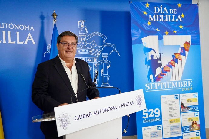 EL PRESIDENTE DE LA FUNDACIÓN MELILLA MONUMENTAL PRESENTA LOS ACTOS DEL DÍA DE MELILLA EL PRESIDENTE DE LA FUNDACIÓN MELILLA MONUMENTAL PRESENTA LOS ACTOS DEL DÍA DE MELILLA