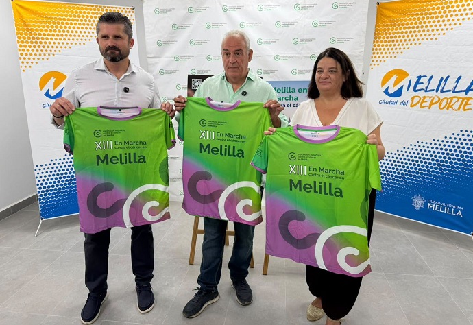EL CONSEJERO DE DEPORTE ANIMA A LOS MELILLENSES A PARTICIPAR EN LA XIII CARRERA CONTRA EL CÁNCER EL CONSEJERO DE DEPORTE ANIMA A LOS MELILLENSES A PARTICIPAR EN LA XIII CARRERA CONTRA EL CÁNCER